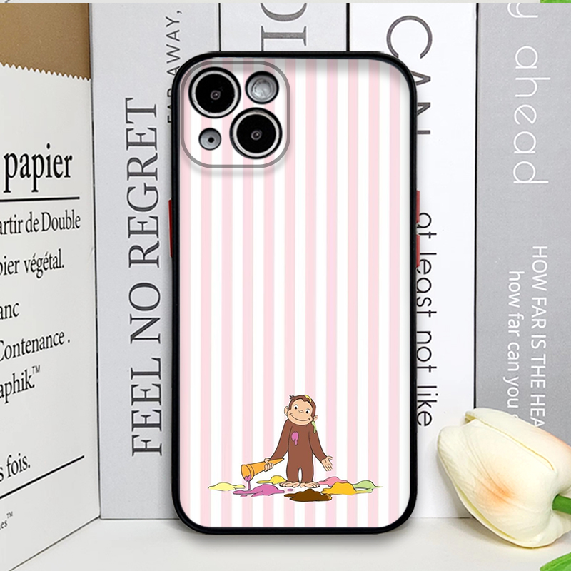 Cartoon Striped Monkey Holding - огляд і ціна Phone Cases For Iphone 11